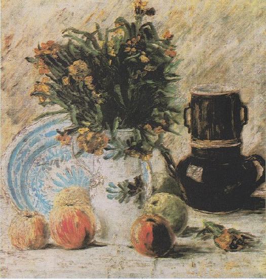 Vincent Van Gogh Vase with Flowers oil painting picture